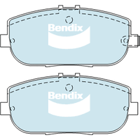 Brake Disc Pad Set  Bendix DB2064 ULT For ABARTH 124 348 1.4L MAZDA MX-5 NC 2L
