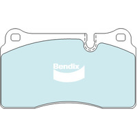 Brake Pads H/Duty Bendix DB2073HD for Land Rover Range Rover Sport L320 SUV D 4x4 2.7LTD 276DT