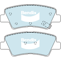 Brake Disc Pad Set Rear Bendix DB2076 GCT For HYUNDAI ACCENT ELANTRA GRANDEUR i30 i40 SONATA KIA OPTIMA PRO CEE'D RIO
