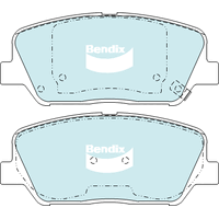 Brake Disc Pad Set  Bendix DB2270 GCT