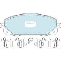 Brake Pads 4WD/SUV Bendix DB23374WD for Jeep Cherokee KL SUV 4x4 Trailhawk 3.2LTP EHB