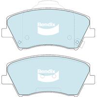 Brake Disc Pad Set  Bendix DB2443 GCT For HYUNDAI Elantra AD ADA SR TURBO