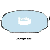 Brake Disc Pad Set  Bendix DB291 GCT For MITSUBISHI Starion JA JB JD Turbo ECi