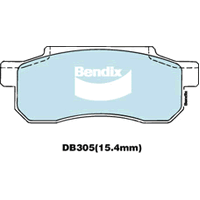 Brake Disc Pad Set  Bendix DB305 GCT For HONDA CIty VF 1.2L