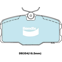 Brake Disc Pad Set  Bendix DB354 GCT