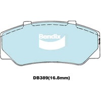 Brake Disc Pad Set  Bendix DB389 GCT