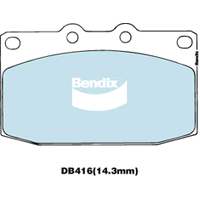 Brake Disc Pad Set  Bendix DB416 ULT For MAZDA RX-7 FD FC 1.3L TURBO