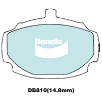 Brake Disc Pad Set  Bendix DB810 GCT For HILLMAN HUMBER MG SUNBEAM