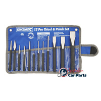 KINCROME Chisel & Punch Set 12 Piece 07104