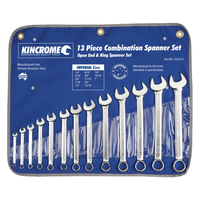 KINCROME Combination Spanner Set 13 Piece 1352313