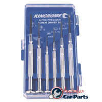 KINCROME Precision Screwdriver Set 6 Piece 16066C NEW