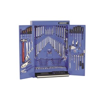 KINCROME Tool Cabinet 227 Piece 1/4, 3/8 & 1/2" Drive 21083