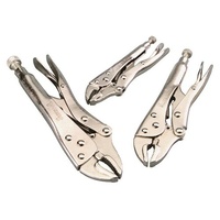 KINCROME Locking Pliers Set 3 Piece Supatools By Kincrome 5026