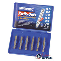 KINCROME Kwik-Outs Damaged Screw & Bolt Remover 6 Piece K12001