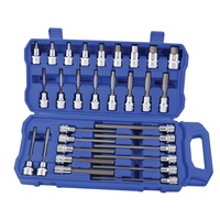 KINCROME Hex Socket Set 30 Piece 1/2” Drive K2124