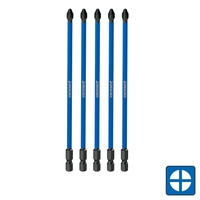 KINCROME Phillips #2 Impact Bit 150mm 5 Piece K21251