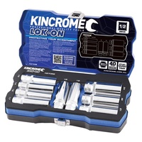 LOK-ON™ Kincrome Socket 9 Piece 1/2" drive Metric K27058