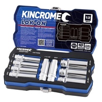 LOK-ON™ Kincrome Socket 9 Piece 1/2" drive Imperial K27059