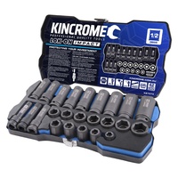 KINCROME LOK-ON™ Impact Socket Set 24 Piece 1/2" Drive K27074
