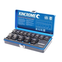 KINCROME Impact Socket Set 14 Piece 1/2" Drive - Imperial K28202