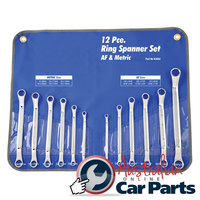 KINCROME SPANNER SET 12Piece AF/M D/RIN K3052