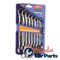 KINCROME Combination Ratcheting Open End Gear Spanner Set K3097