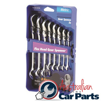 KINCROME Combination Flex Head Gear Spanner Set-Metrric K3700