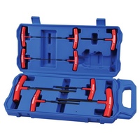 KINCROME T-Handle Hex Key Set 9 Piece Imperial K5082