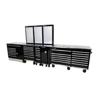 Kincrome Trade Centre Ultimate Storage Pro Workshop Set 9 piece 33 Drawer Tool Box and Bench K7379