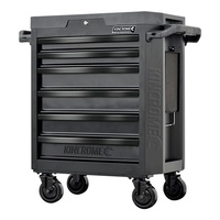 KINCROME CONTOUR® Tool Trolley 6 Drawer Black Series K7536