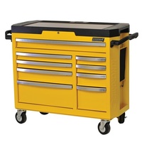 KINCROME CONTOUR® Tool Trolley 9 Drawer Wasp Yellow™ K7759Y