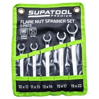 KINCROME/ SupatoolFlare Nut Spanner Set 5 Piece STP3005