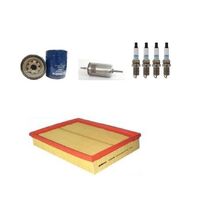 OIL AIR FUEL FILTERS SPARK PLUG ACDelco SERVICE KIT  for Ford Focus 2lt 2002-2005 