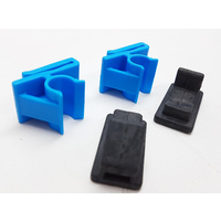 LOWER GLOVE BOX CLIP BUMP STOP SET MODIFIED FIX suitable for Holden COMMODORE VY VZ glovebox