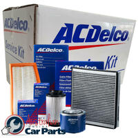 Oil Air Cabin Filter & Spark Plugs service kit for Holden Commodore VE VF 3.6L