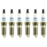 Spark Plugs 6 Pack Acdelco Double Platinum 41814 for V6 Commodore Captiva Rodeo Calais Statesman Caprice