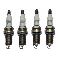 Spark Plug Set of 4 Acdelco Double Platinum Finewire 41982