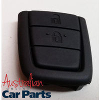 2 x REPLACEMENT BATTERY & KEY REMOTE 2 BUTTON PAD for COMMODORE VE UTE WAGON 2006-2013