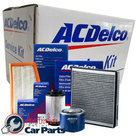 Oil Air Cabin Filters & Spark Plugs Service Kit for Holden Commodore VF V8 6.0l 6.2l