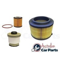 OIL AIR FUEL FILTER KIT ACDelco for FORD RANGER DIESEL SERVICE PJ PK 2007-2011