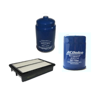 Oil Air Fuel Filters Diesel suitable for Hyundai iLoad 2008-2017 2.4l ACDelco service