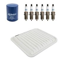 SERVICE KIT OIL AIR FILTERS STD SPARK PLUGS ACDelco suitable for MITSUBISHI 380 2005-2008
