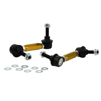 Sway Bar Link Kit Heavy Duty Adj Steel Ball Whiteline KLC141