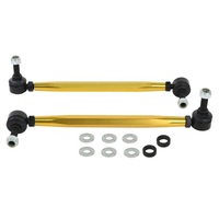 Sway Bar Link Kit Heavy Duty Adj Steel Ball Whiteline KLC167A