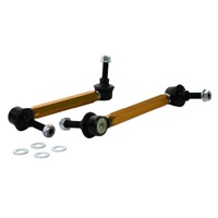 Sway Bar Link Kit Heavy Duty Adj Steel Ball Whiteline KLC187
