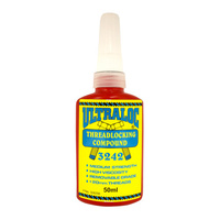 Ultraloc Threadlocking Compound Blue - Anaerobic Medium Strength Removable Grade - High Viscosity 50ml