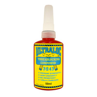 Ultraloc Threadlocking Compound Blue - Anaerobic Medium Strength Removable Grade - High Viscosity - Oil Resistant 50ml