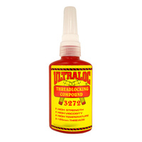 Ultraloc Threadlocking Compound Red - Anaerobic High Strength - High Temp - High Viscosity 10ml