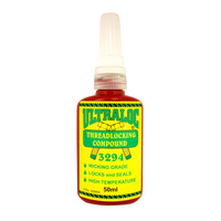 Ultraloc Threadlocking Compound Green - Anaerobic Medium Strength Wicking Grade - High Viscosity - High Temp 50ml