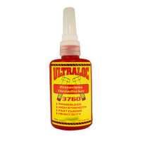 Ultraloc Primerless Threadlocking Red - Primerless High Strength Fast Curing - High Viscosity 10ml